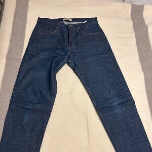 Naked and Famous - Natural Indigo Selvedge - Easy Guy sz. 32